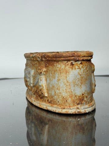 Jardinière - Gietijzer - Jardinière met een mooie patina