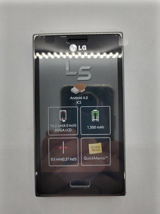LG Optimus L5 - Mobiele telefoon (1), Consoles de jeu & Jeux vidéo, Consoles de jeu | Accessoires Autre