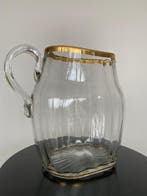 Maison Toy - Carafe - Splendide et rare carafe/Broc rehaussé