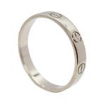 Cartier - Ring - LOVE small model - 18 karaat Witgoud