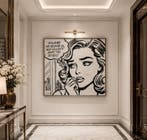 Timo Wedell - The Maybe World - XL - Timo‘s Lichtenstein, Antiek en Kunst
