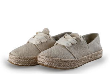 Toms Espadrilles in maat 37 Goud, Kleding | Dames, Espadrilles, Overige kleuren, Verzenden, Zo goed als nieuw