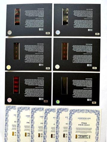 Star Wars – Rare Complete Saga Set of 6 Mounted 35mm Film, Nieuw