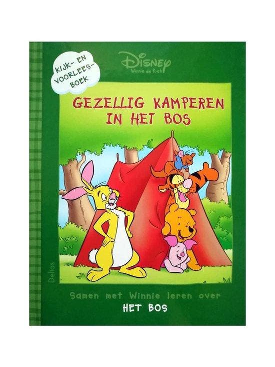 Disney Winie de Poeh - Het Bos - Deltas, Boeken, Kinderboeken | Jeugd | onder 10 jaar, Verzenden