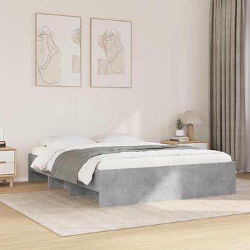 vidaXL Bedframe zonder matras 160x200 cm spaanplaat, Verzenden, Nieuw