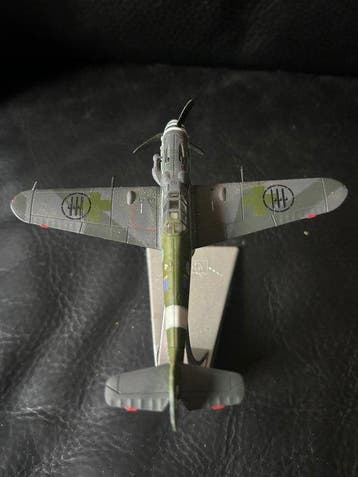 Corgi - Oorlogsvliegtuig - Messerschmitt Bf 109 1943 Sicilië, Enfants & Bébés, Jouets | Autre