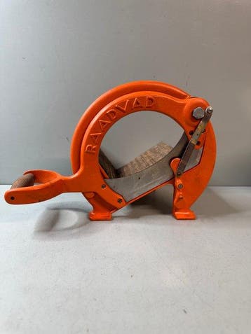 Raadvad - Broodsnijmachine - Staal, Hout - Oranje Deens