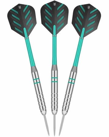 Target Darts – Rob Cross Silver Voltage Brass 24 gram, Sport en Fitness, Darts, Ophalen of Verzenden, Nieuw, Pijlen