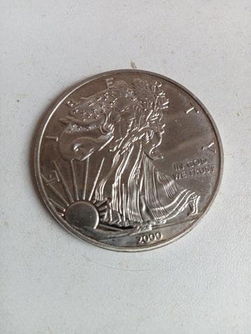 États-Unis. 1 Dollar 2000 (Sans prix de réserve)
