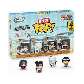 Funko Bitty: Naruto  Tenten  Madara  Might Guy  Chase 4pack, Verzenden