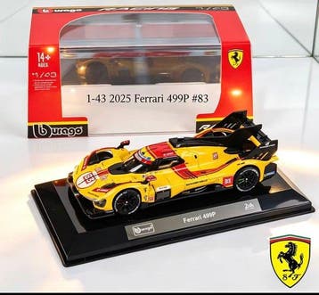 Ferrari - WEC - 2025 - modelauto, Nieuw