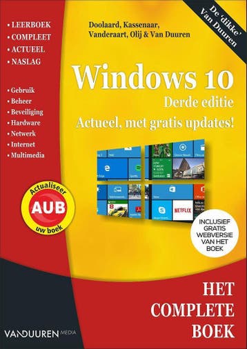 Windows 10 / Het complete boek / 3 9789463560863, Verzenden, Gelezen, John Vanderaart