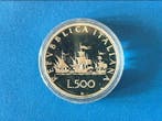 Italie, République 500 lire 1985/1986/1992 Caravelle -