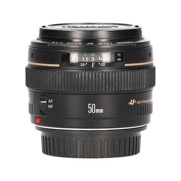 Canon EF 50mm f/1.4 USM met garantie, Ophalen of Verzenden, Gebruikt