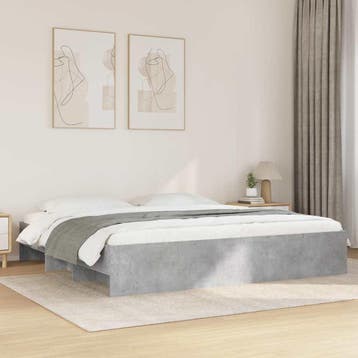 vidaXL Bedframe zonder matras 180x200 cm spaanplaat, Huis en Inrichting, Verzenden, Nieuw