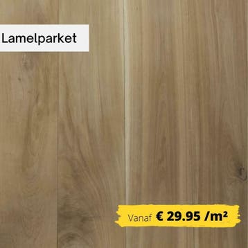 Belat parket | Parket vanaf € 9.95 /m², Nieuw, 10 m² of meer, 10 tot 30 cm, Hout