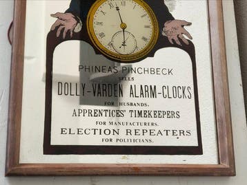 Vintage Pubspiegel / Reclamespiegel – Phineas Pinchbeck -