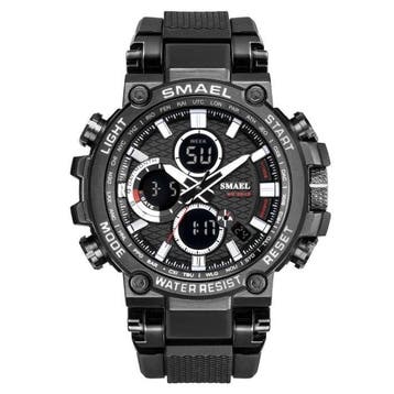 Militair Sport Horloge met Digitale Wijzerplaten voor Heren, Verzenden, Nieuw, SMAEL