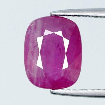 Sans prix de réserve - 1 pcs Violet, Rouge Rubis - 3.59 ct -, Bijoux, Sacs & Beauté