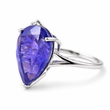 Zonder minimumprijs - Ring - 14 karaat Witgoud - 6.18ct. tw.