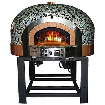 Roterende Pizzaoven | SERIE GRK (MOSAIC) | Gas | 8x Ø30cm |, Verzenden, Nieuw in verpakking