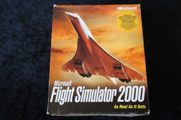 Microsoft Flight Simulator 2000 PC Big Box, Consoles de jeu & Jeux vidéo, Verzenden