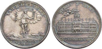 Ar-abschlag von den Stempeln des Dukaten 1763 Brandenburg..., Verzenden