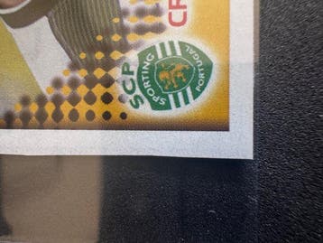 2002 Panini Cristiano Ronaldo Rookie-kaart - 1 Sticker -