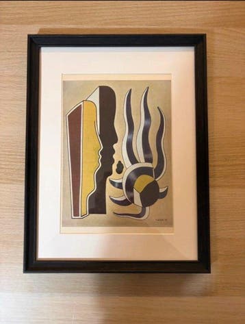 Fernand Léger (1881-1955) - Composition aux deux profils