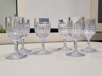 Baccarat - Wijnglas (6) - Nancy - Kristal