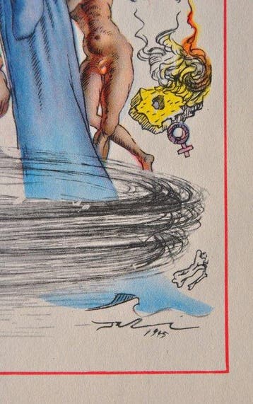 Salvador Dali (1904-1989) - Le bien et le mal