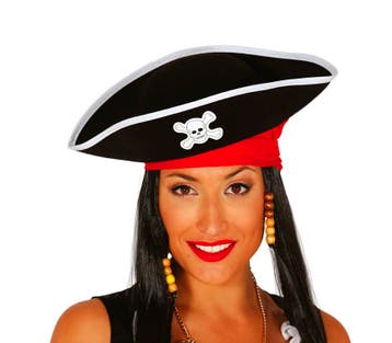 Zwarte Piraten Hoed, Verzenden, Nieuw