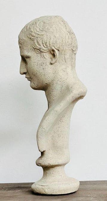 Figuur - Bust of Napoleon - Hars, Gepulveriseerd marmer