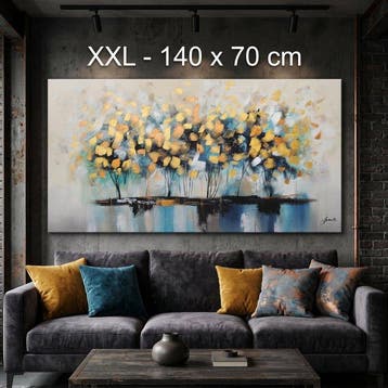 Monika Spiewak - Abstract - Oil Painting Stretched On The