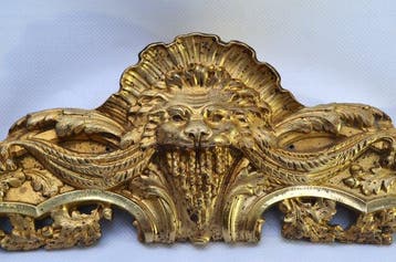 Louis XV Architectonisch ornament - Hirch - 1850-1900 -, Antiek en Kunst