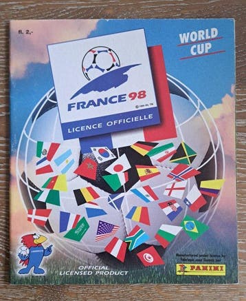 Panini World Cup France 98 - Dutch Danone-Edition Inclut le