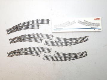Märklin H0 - 2268/2269 - Voie ferrée pour trains miniatures, Hobby en Vrije tijd, Nieuw
