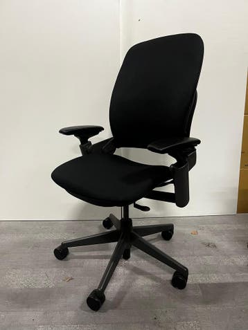 Bureaustoel Steelcase Leap V2 - Showroomuitvoering, Verzenden, Zwart, Nieuw, Bureaustoel