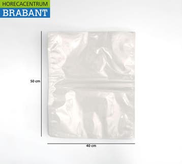 HCB Sacs sous vide Maille latérale 40 x 50 cm 100 pièces, Zakelijke goederen, Horeca | Keukenapparatuur, Verzenden, Nieuw in verpakking