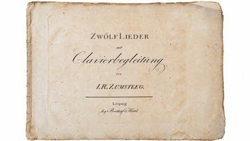 Johann Rudolf Zumsteeg (1760–1802) - Zwölf Lieder mit