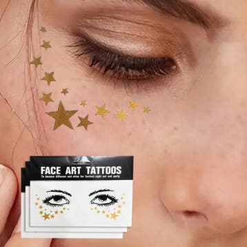 Face Art Tattoos Sproet 6: Sterren Regen, Verzenden, Nieuw