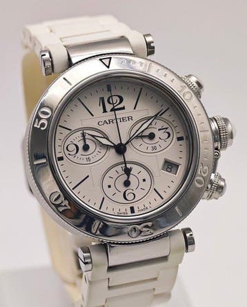 Cartier - Pasha Seatimer Lady Chronograph - W3140005 -, Bijoux, Sacs & Beauté, Montres | Hommes