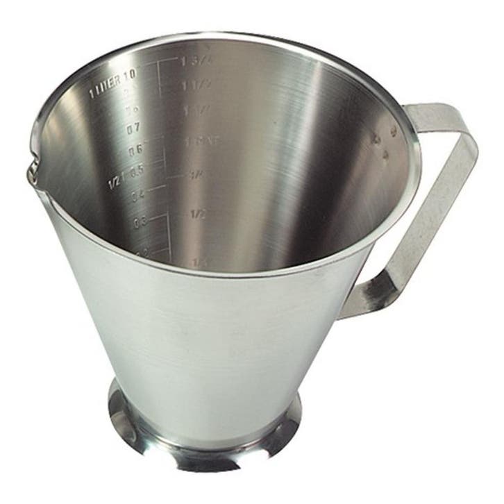 Maatbeker | RVS | Maatverdeling | 2L EMGA, Zakelijke goederen, Horeca | Keukenapparatuur, Nieuw in verpakking, Verzenden