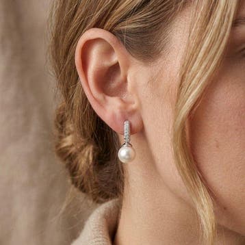 Boucles doreilles - 18 carats Or blanc - 0.78ct. tw., Handtassen en Accessoires, Oorbellen, Nieuw