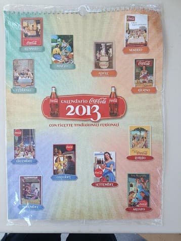 Collectie merkartikelen - Lotto Coca-Cola: 3 kalenders 2013