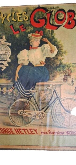 unknown - Globe window card,super rare - Années 1890