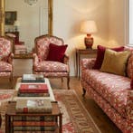 BA185 - Maiolica Barokweefsel – Mediterrane ornamentmotief -