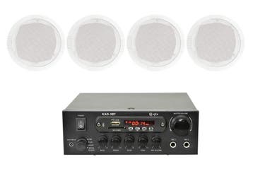 Adastra Shop 3 Plafond Inbouw Speakerset Voor Winkels, Nieuw