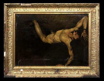 École Espagnole (XIX) - Prométhée (Daprès Joseph de Ribera)
