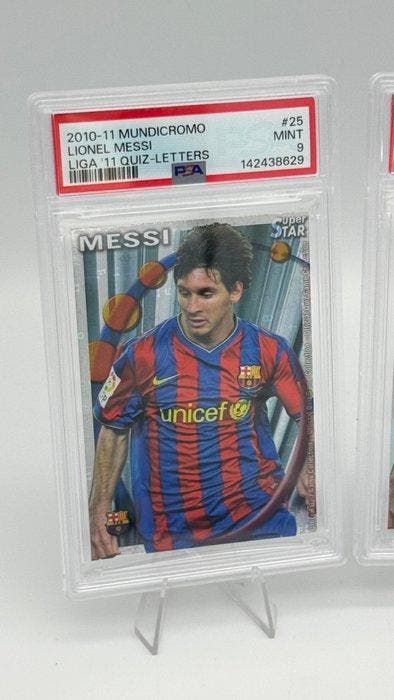 2010-11 Mundicromo *Lionel Messi* #25 - Letters, Stripes,, Collections, Autocollants